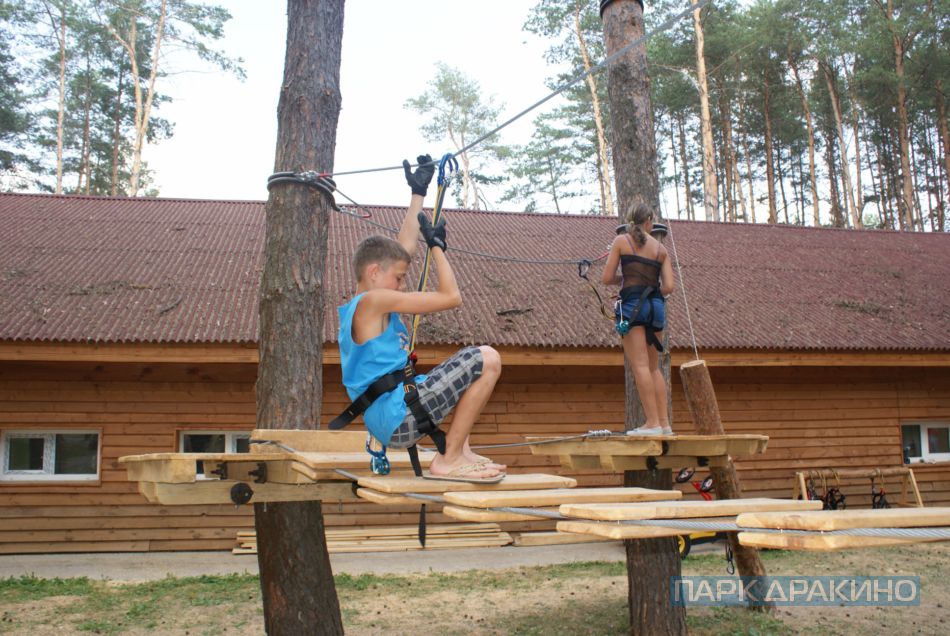 Веревочный парк тарзан парк