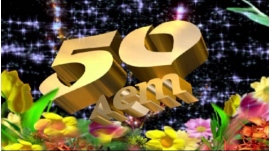 С юбилеем 50 лет однокласснице
