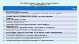 План наставника. Программа адаптации молодого специалиста в организации. Наставничество план работы. План работы учителя. План работы по наставничеству.